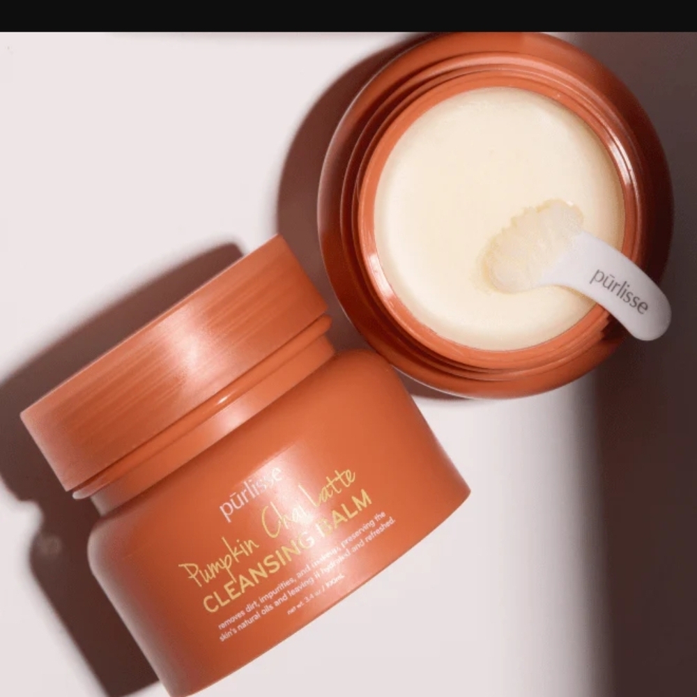 Purlisse Pumpkin Cupuacu Cleansing Balm - Orange Jar